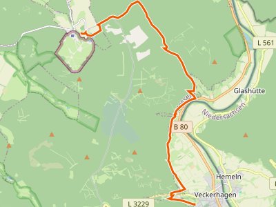 PR-XW - Weserberglandweg - Etappe 2