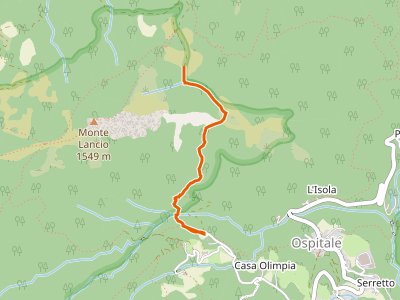 CAI-421 - Ospitale - Capanne di Monte Lancio