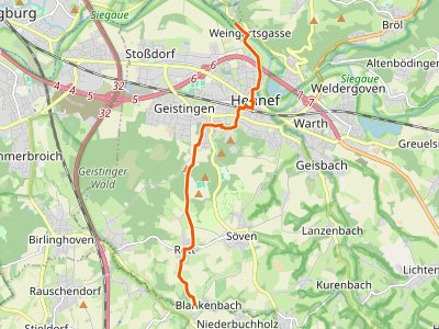 PR-1 - Wanderweg 1 des KEV [Hennef]