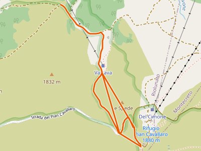 CAI-477A - Percorso 477 - Pian Cavallaro