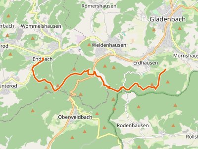 GR-HuWa - Hugenotten- und Waldenserpfad (Hauptweg - Teilstrecke Bad Endbach - Gladenbach)