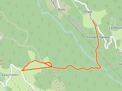 CAI-467A - percorso 467 - fontana gelata