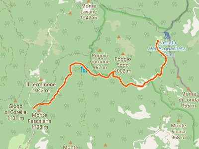 CAI-411 - I Romiti - Monte Peschiena