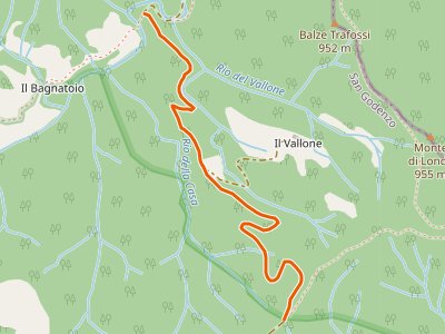 CAI-419A - Percorso CAI 411 - Percorso CAI 419