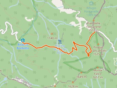 CAI-8 - Fonte del Borbotto - Piancancelli