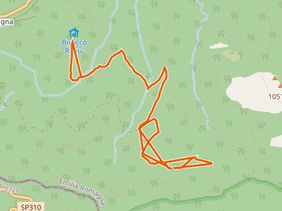 CAI-243 - Campigna - Percorso 245