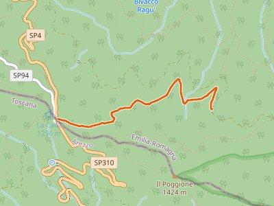 CAI-241 - Passo della Calla - Percorso 245