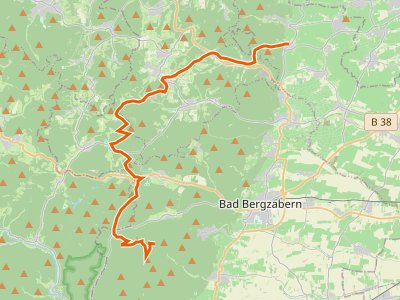 PR - Pfälzerwald Gelb-Grüner Balken
