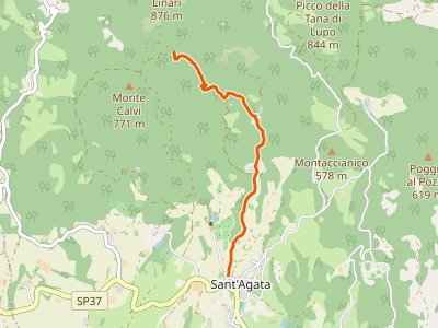 CAI-346B - Sant'Agata - Sentiero 46