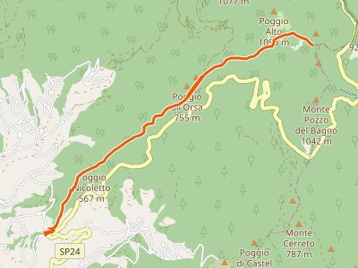 CAI-204 - Candeglia - innesto sentiero 00
