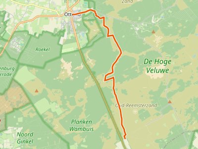 PR-SP16 - Veluwe Zwerfpad - doorsteek 4 - etappe 23