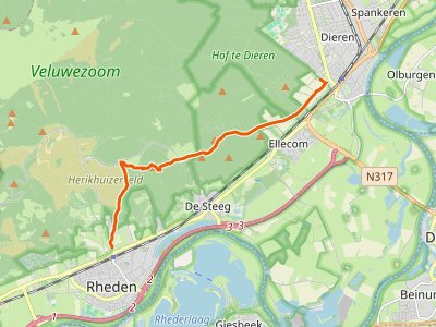 PR-SP16 - Veluwe Zwerfpad - etappe 17