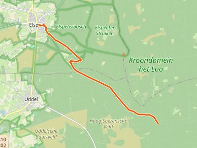 PR-SP16 - Veluwe Zwerfpad - doorsteek 2 - etappe 21