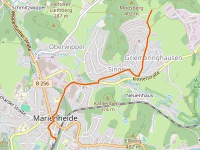 PR-Pano - Bergischer Panoramasteig (Zustieg Marienheide)