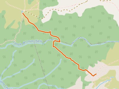 CAI-635A - Prati di Sara - Percorso 623