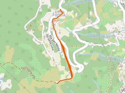 CAI-370 - Ortonovo - Percorso 362