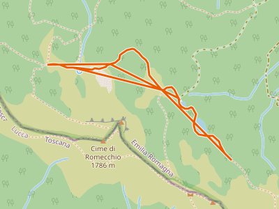 CAI-547 - Percorso 545 - Percorso 551