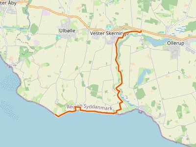 PR - Øhavsstien 2 Fjællebroen - Egebjerg Bakker - Svendborg