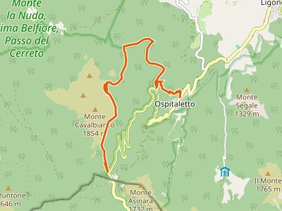 CAI-643 - Ospitaletto - Passo di Pradarena