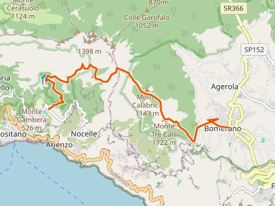 CAI-329 - Sentiero alto degli dei