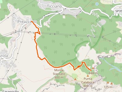 CAI-328 - Via San Giovanni Bosco Preazzano - Incrocio 300 monte Comune