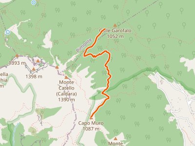 CAI-329A - Capo Muro - Incrocio 300 Colle Garofalo