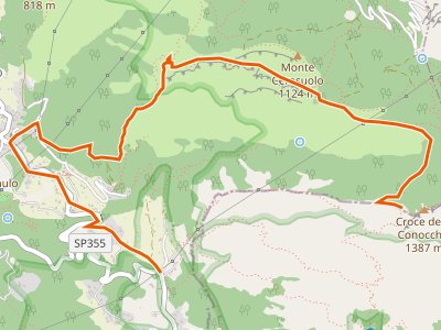 CAI-338 - via Gradoni, S.M. del Castello - incrocio 300