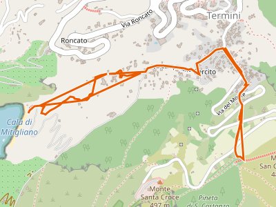 CAI-348 - Cala di Mitigliano