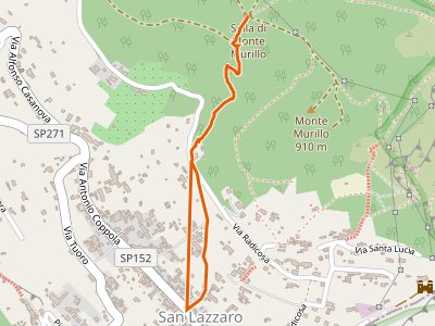 CAI-365 - S.Lazzaro Piazza Avitabile - Incrocio 301 Monte