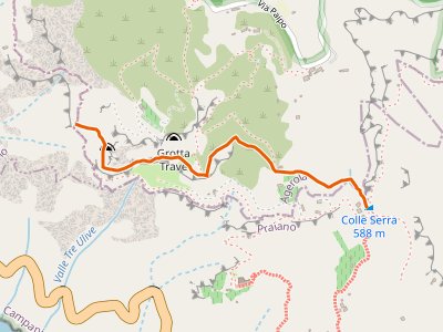 CAI-327A - Variante alta del Sentiero degli Dei