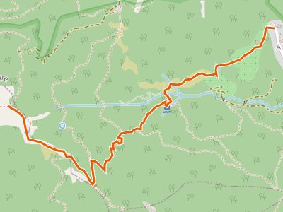 CAI-303A - Albori - Monte Falerio  Cappella Vecchia