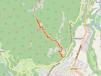 CAI-544 - Arsiero (strada per Tonezza del Cimone) - Baito Smaniotto innesto sent. 542