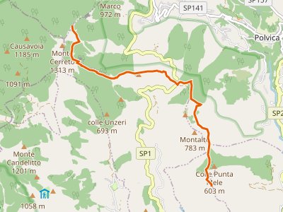 CAI-315D - Innesto 315a (Loc. Mandrino) - Incrocio 300