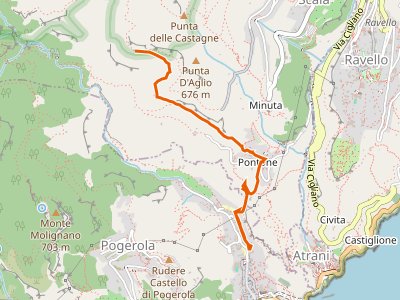 CAI-323 - Amalfi - Punta D'Aglio