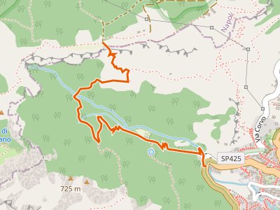 CAI-333A - Bivio Montepertuso (Positano) - Incrocio 300