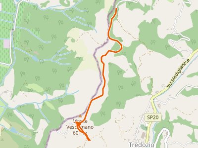 CAI-575 - Tredozio - S. P. 20 (Il Convento)