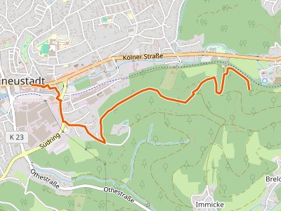 PR-Pano - Bergischer Panoramasteig (Zustieg von Bergneustadt)