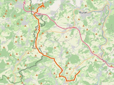 PR - Pfälzerwald Weiß-Schwarzer Balken