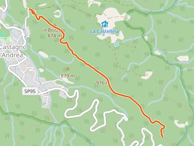 CAI-9 - Cimitero Castagno d'Andrea - sent. 11 La Pianaccia