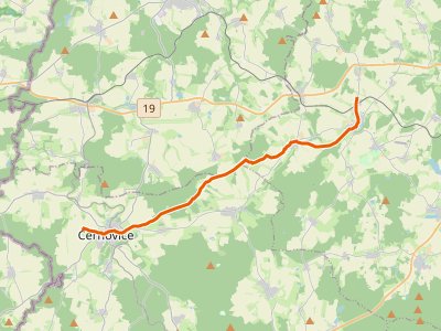 PR-3354 - [Z] Onšov - Košetice - Hořepník - Žlíbek