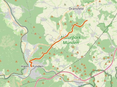 GR-X13 - Studentenpfad (Abschnitt 1, Göttingen - Hann.Münden)