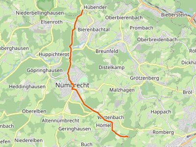 PR-X11 - X11 Lenne-Sieg-Weg Nümbrecht