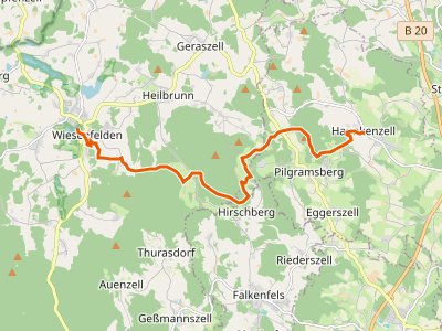 GR - Goldsteig S13 Wiesenfelden - Haunkenzell