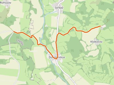 PR-1292 - [M] Zrůbek (rozc.) - Klokočov