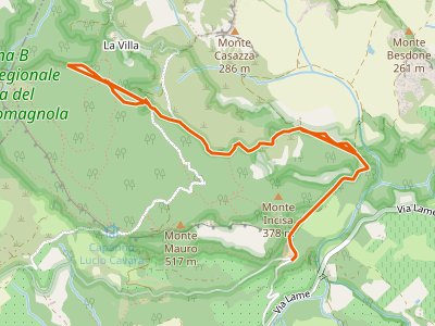 CAI-513 - Incrocio Percorso 511 - Crivellari