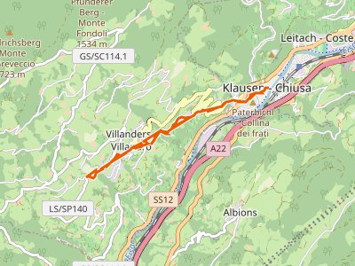 CAI-4 - Chiusa - Rifugio Corno del Renon