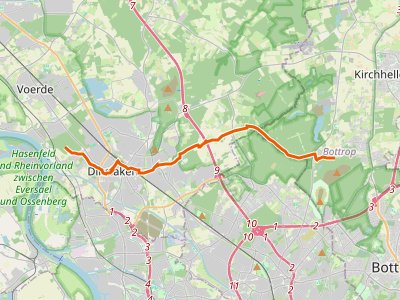 PR-X21 - X21 Gladbeck-Zweckel - Voerde-Mehrum