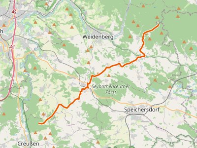 GR - Jakobsweg Weißenstadt-Creußen
