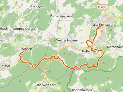 PR-LDB blau - Lahn-Dill-Bergland-Pfad Etappe 3 Bad Endbach - Gladenbach