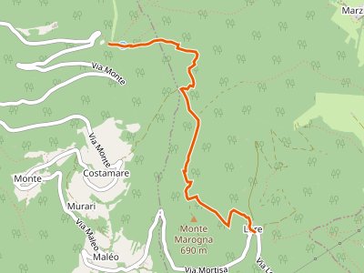 CAI-699 - Lore di Lugo - Rifugio Monte Corno